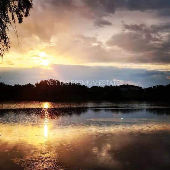 Teren superb cu deschidere la lac 30 ml, 2700 mp, Corbeanca sos Unirii - 5