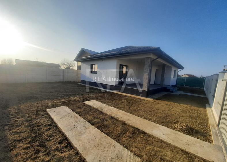 Casă noua 3 camere Parter, Placa beton, Domnesti Teghes - toate utilitatile - 5