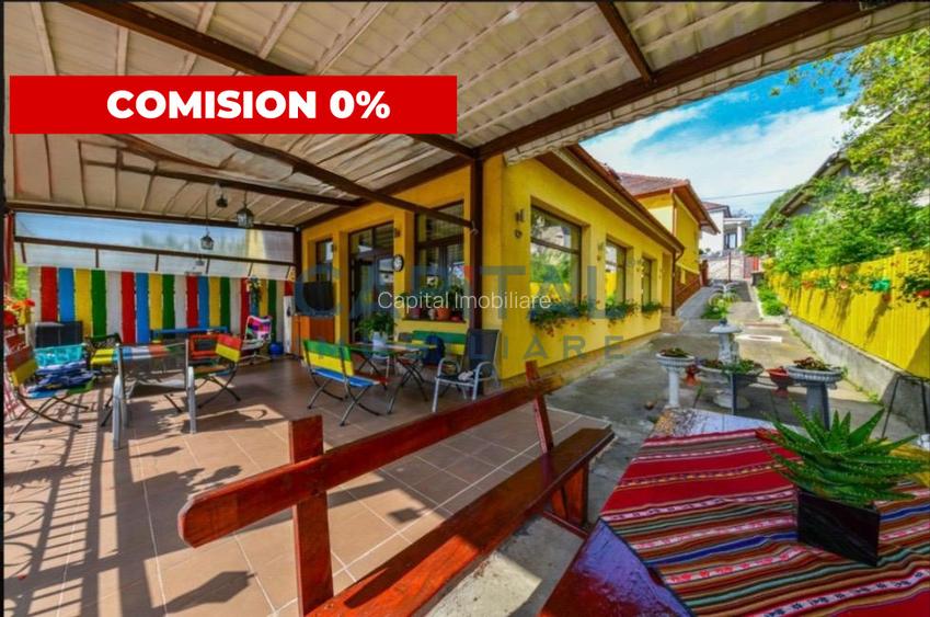 Casa familiala zona centrala Turda cu 8 camere,de vanzare,comision 0% - 2