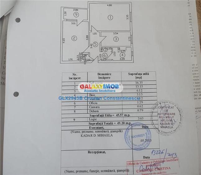 Apartament 2 camere 50 MP Metrou Aparatorii Patriei  Mobilat Utilat S4 - 12