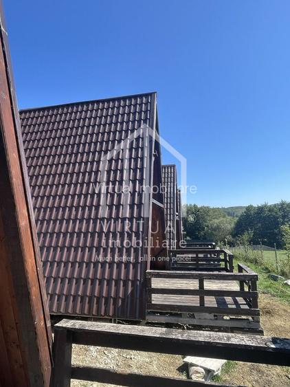 De vanzare 4 cabanute de tip A-frame in Sibiu, teren 829 mp sat Tocile - 7