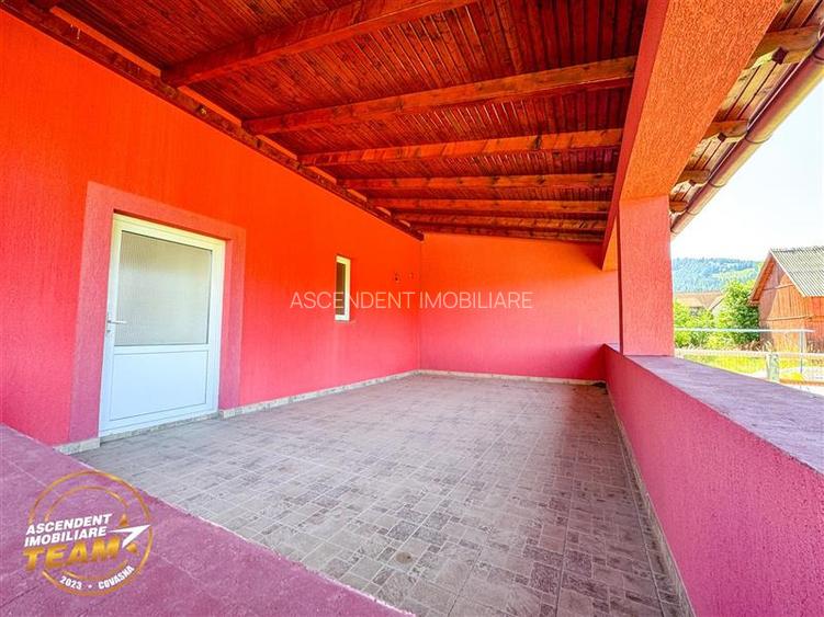 FILM! Casa noua,Covasna,cu fotovoltaic, garaj,curte,2 terase,langa partie,viitor - 10