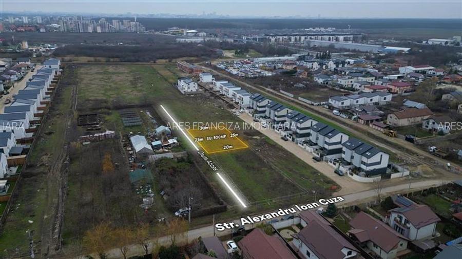 TUNARI  LIDL,TEREN  500 MP,ASFALT,GAZ,CURENT,CANALIZARE - 2