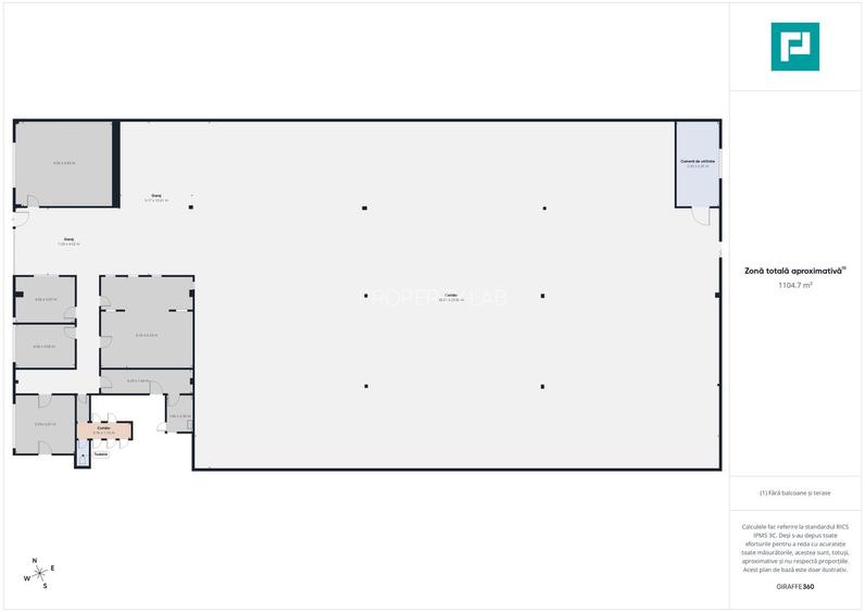 Hală și spații de birouri în Arad - 7