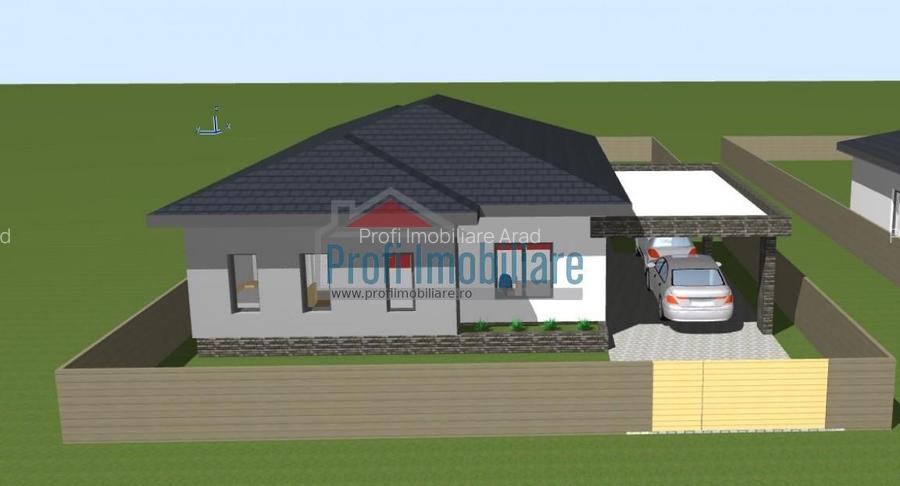 Teren 540mp Zimand Cuz, Proiect casa Parter 10 min. de zona Podgoria- Arad - 13