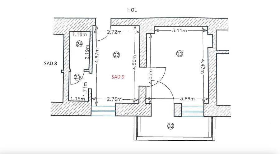 Spatii de birouri Ultracentral suprafață  de 34 mp - 2