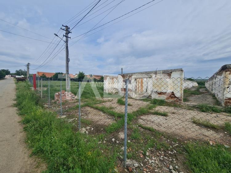 Hala in constructie cu teren intravilan de vanzare in Cut judetul Alba - 3