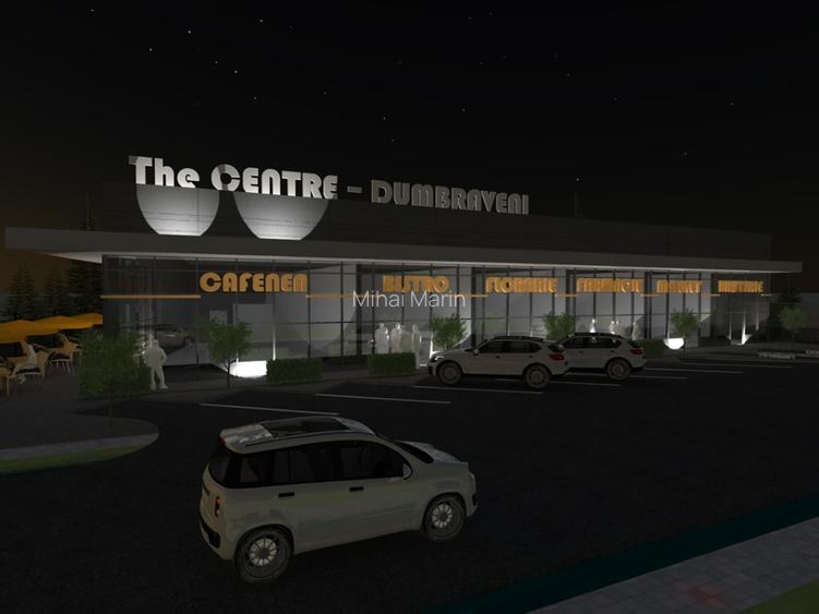 Teren 1.398 mp cu autorizație de construire – proiect spațiu comercial 585 mp - 3