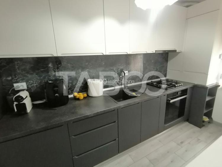 Apartament decomandat de vanzare mobilat utilat balcon Selimbar Sibiu - 12
