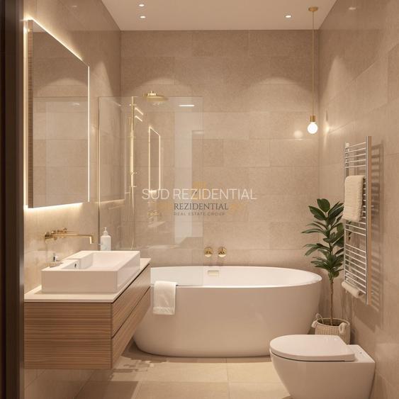 Apartament nou cu 2 camere si balcon generos, ansamblu rezidential, S4 - 4