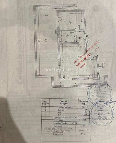 Apartament de 2 camere in Cosmopolis cu terasa de 50 mp, faza 1 - 1