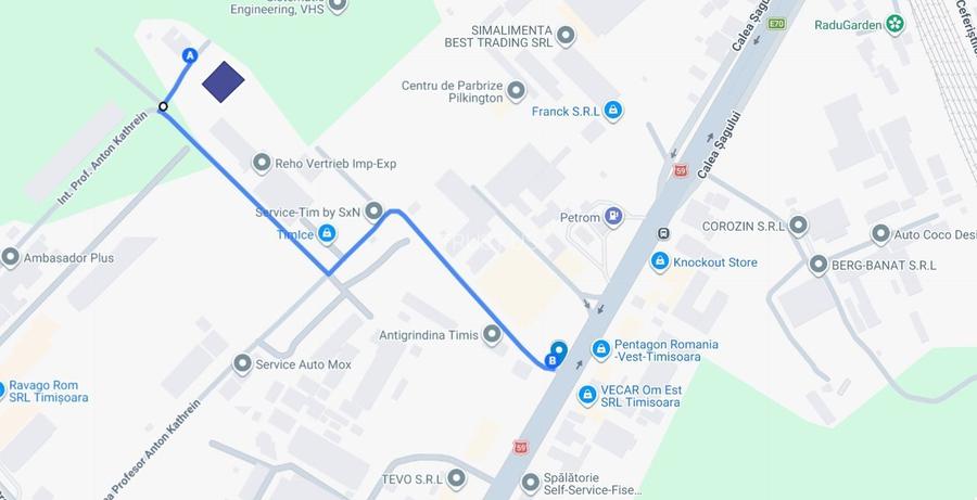 COMISION 0% | 1.000 mp | POT 50% | CUT 1 | Calea Șagului Industrial - 4