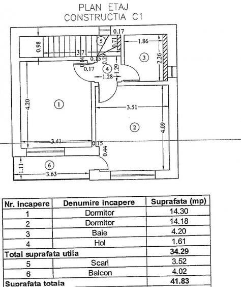 Casa individuala 4 camere 100mp | 0 Comision | Tunari | mobilat utilat | semineu - 9