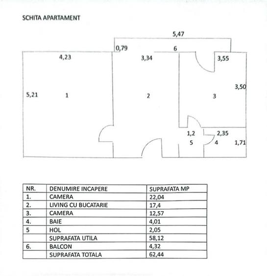 Apartament 2 camere Unirii | Mircea Voda | Camera de Comert - 9