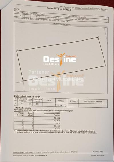 Bârnova - Teren Intravilan 974 Mp, utilitati, drum betonat - 11