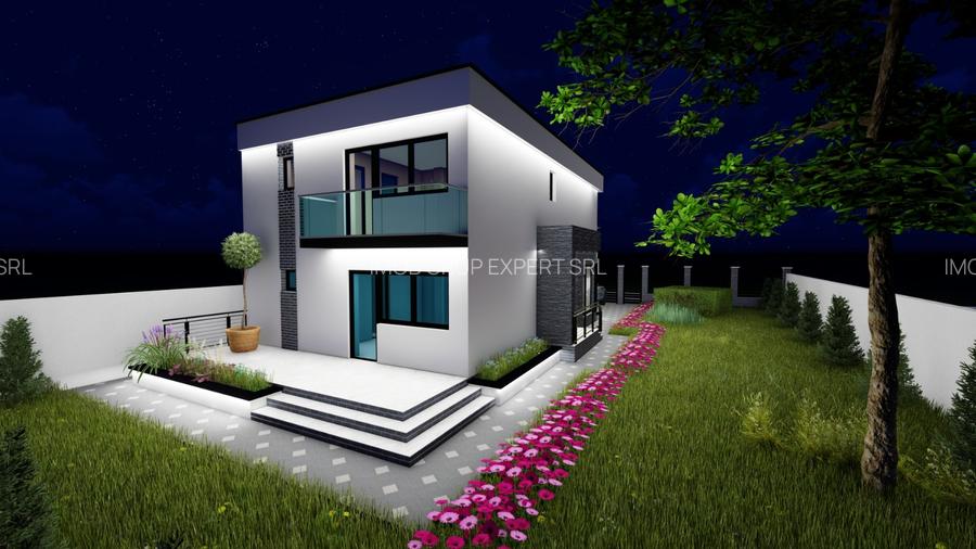 Casă nouă P+1 de vânzare în Costi, lângă Galați – 160 mp utili, 480 mp teren - 2
