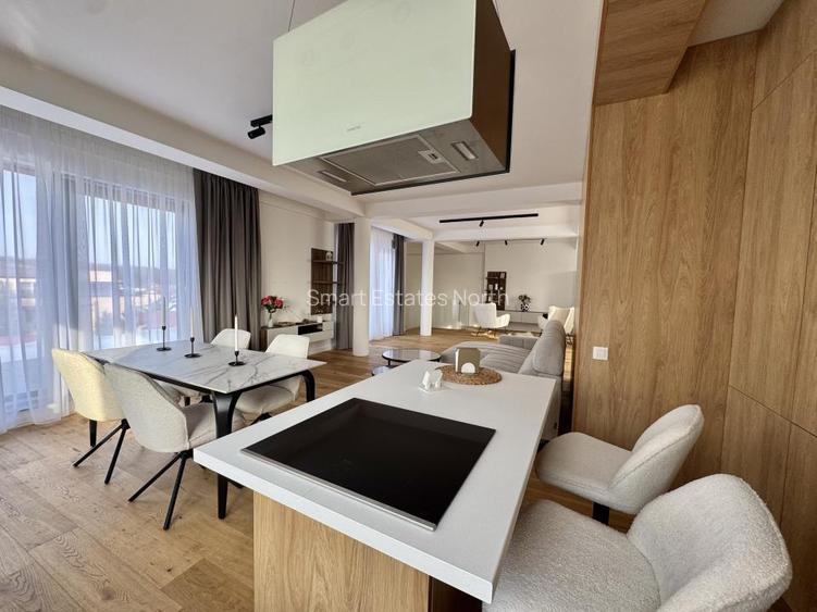 Penthouse - Duplex 4 camere de inchiriat II 215 mp II 2 locuri parcare I Pipera - 13