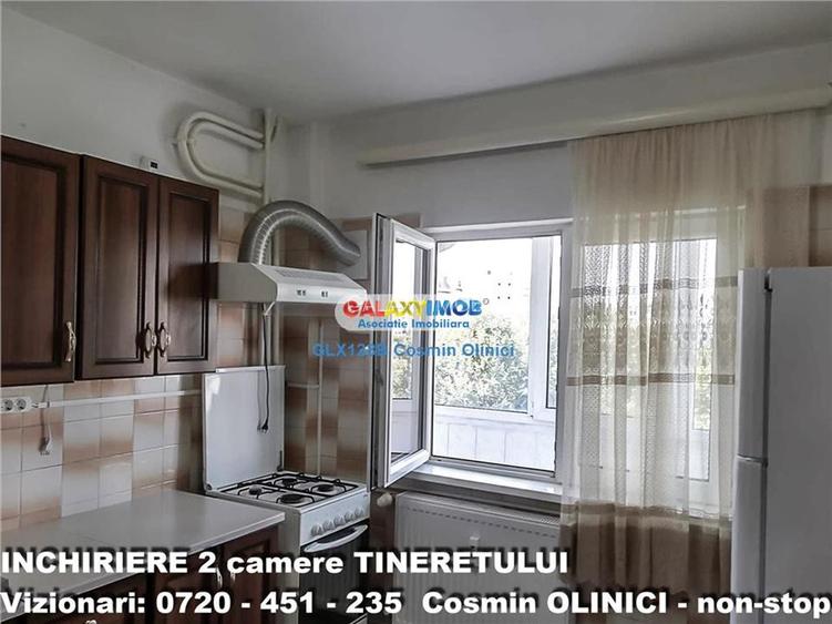Inchiriere apartament 2 camere Tineretului langa parc mobilat utilat - 10