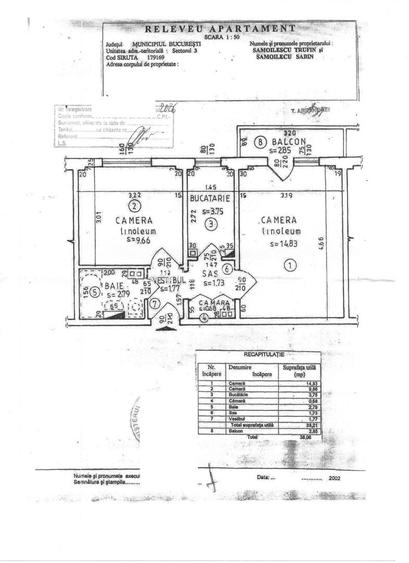 TITAN, apartament 2 camere decomandat, et.3, metrou 1 Decembrie - 16