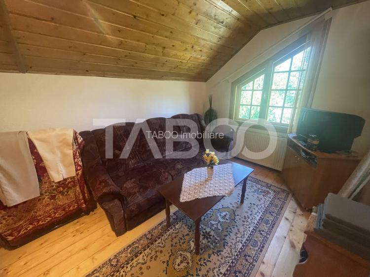 Casa individuala zona superba 6 camere teren 1030 mp garaj Vale Sibiu - 13