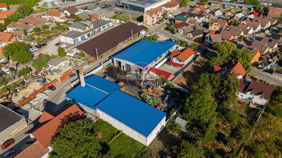 Vânzare Complex industrial  – 3.037 mp teren, 4 hale - 1400 mp Beiuș - 8