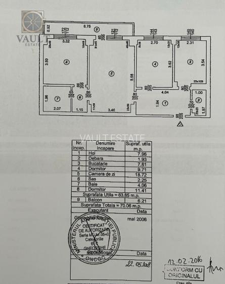 Apartament 3 camere -70mp-Titan  - 10