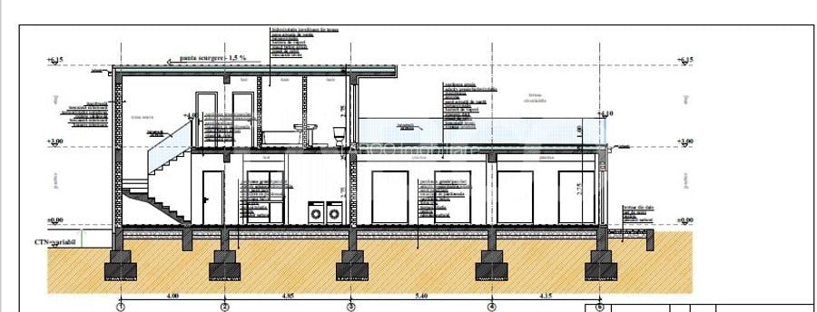 Casa moderna de inchiriat 5 camere cu teren si piscina Cisnadie - 4