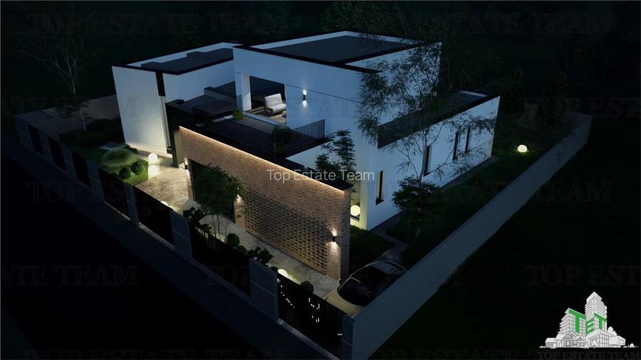 Vila lux teren 700mp cu piscina si garaj langa Soseaua de Centura - 11