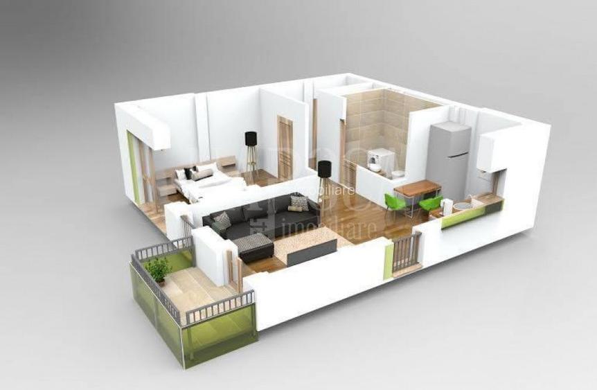 Apartament 2 camere de vanzare in Manastur, Cluj Napoca - 6