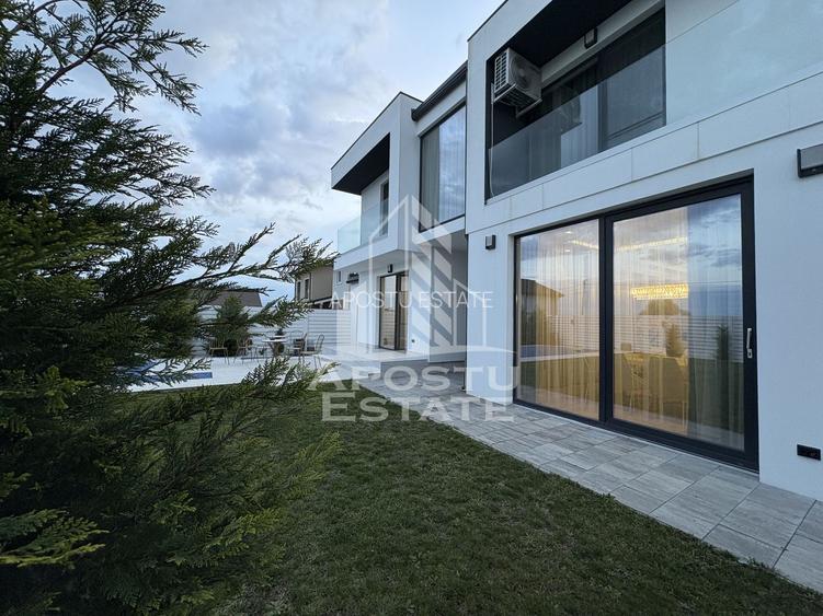 Vila de lux cu piscina incalzita de vanzare in Mosnita Noua | 4 camere - 41