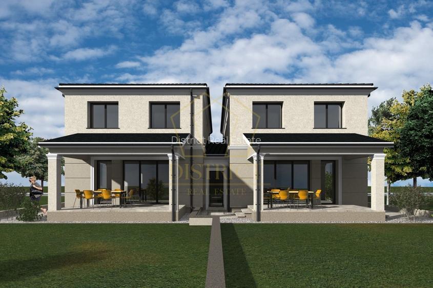 Duplex modern cu 5 camere despartit prin camera tehnica I Mosnita Noua - 2