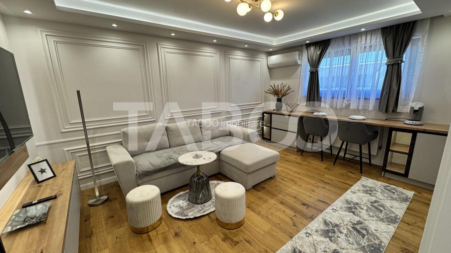 Apartament SUPERB 2 camere MOBILAT UTILAT 40mpu Doamna Stanca Sibiu - 7