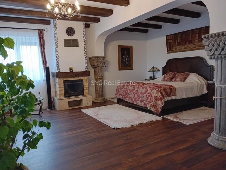 De vanzare vila exceptionala in stil Neo Romanesc cu vedere la lac si padure - 12