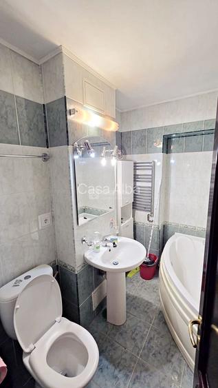 Semicentral - Gara, 3 camere spatios, mobilat si utilat, 2 bai, 2 balcoane - 8