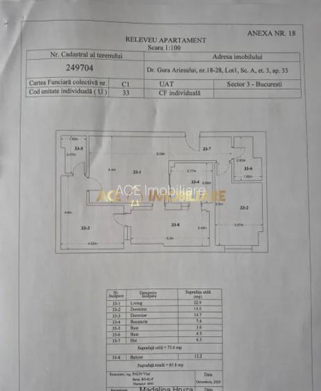 3 Camere de inchiriat | Pallady | Metrou | Centrala | Loc de Parcare - 8
