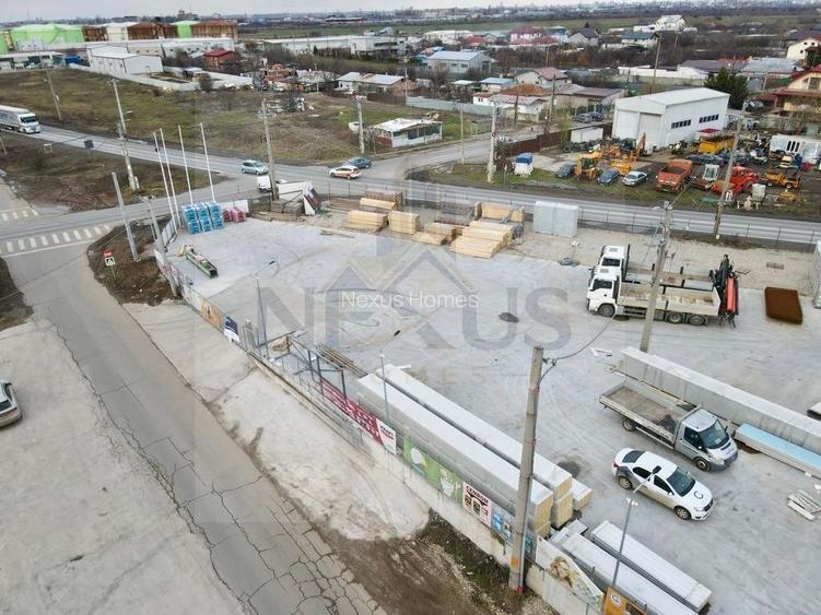 Teren  betonat 3.060 mp- Acces TIR-Utilități complete -Centura DNCB - 5