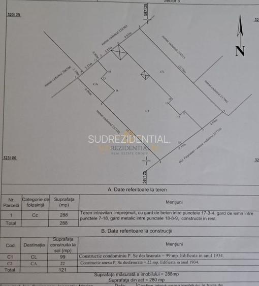 Casa cu 3 camere, teren 288 mp, metrou Eroii Revolutiei - 6