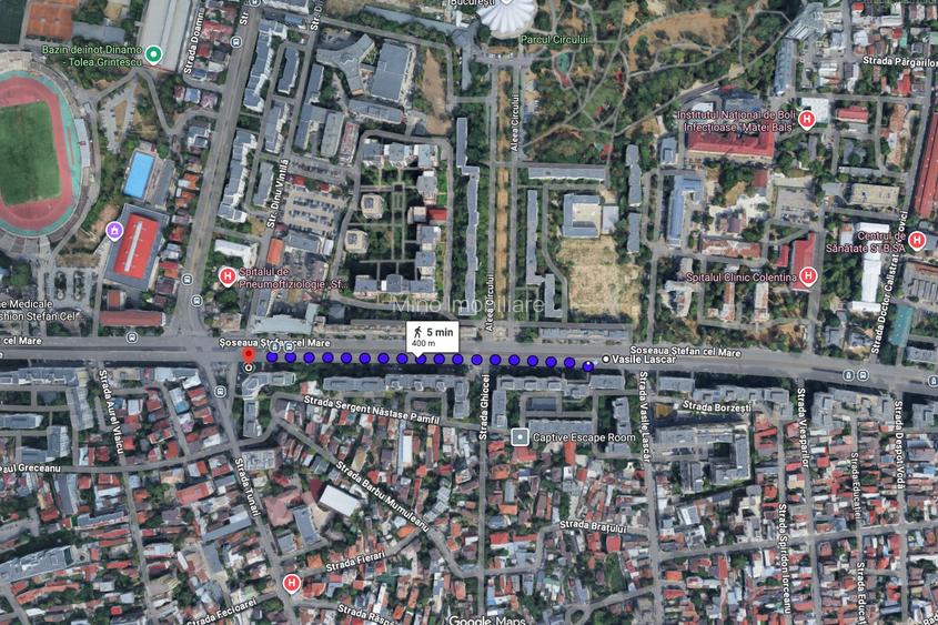 Apartament cu centrala pe gaze  et 4/10  4 min de metroul Stefan cel Mare - 2
