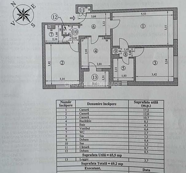 De vanzare apartament 3 camere Crangasi - 8