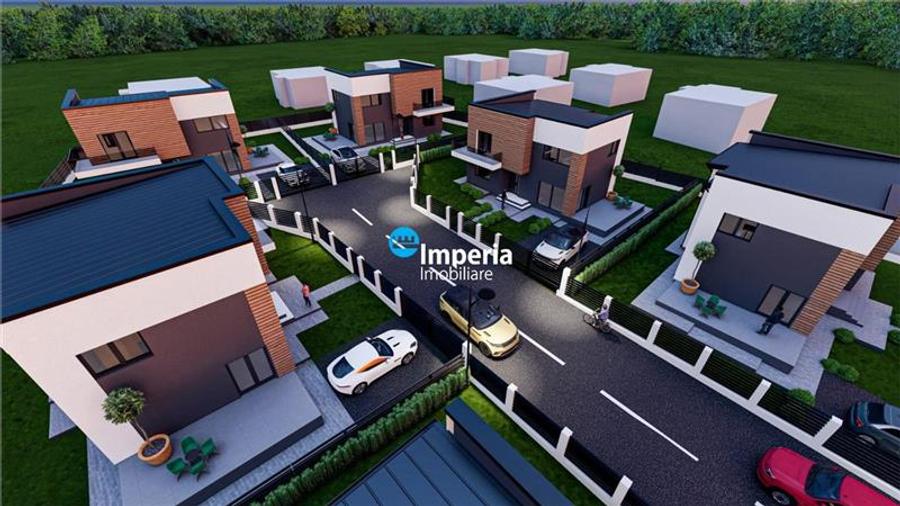 Vila premium P+E 4 cam, asfalt, canalizare,Notariat Miroslava