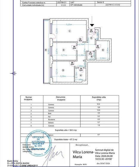 3 camere Bd. Timișoara | Bloc reabilitat | Etaj 1 - 15