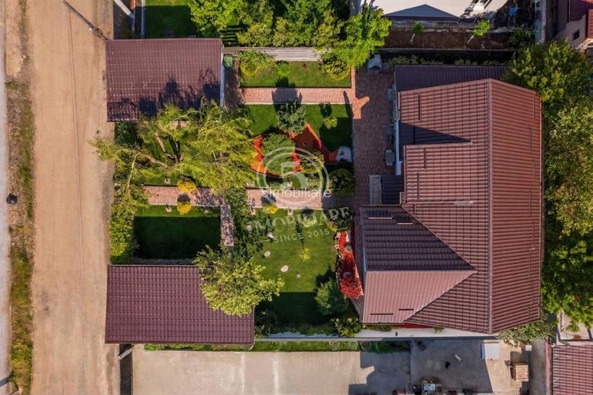 Casa cu probabil cea mai frumoasă grădină din Bragadiru + 2 garaje - 35
