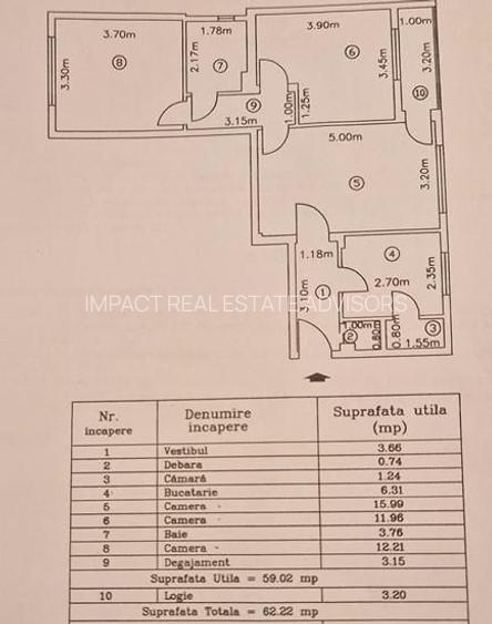 Apartament 3 camere Cal. Giulesti - 1