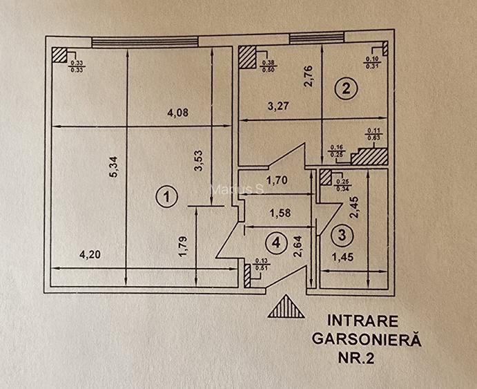 INCHIRIERE GARSONIERA- PANDURI/COTROCENI-4 MIN. METROU ACADEMIA MILITARA-520 EUR - 13