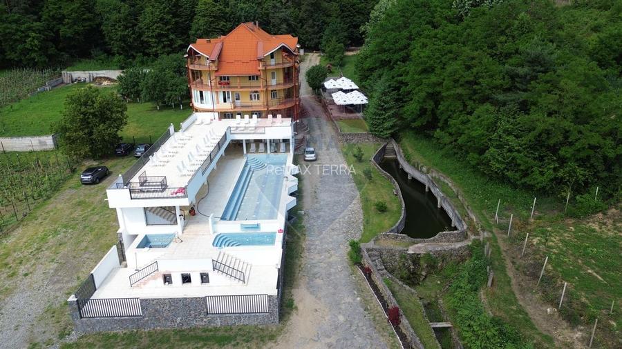 DE VANZARE Pensiune cu piscina, pastravarie, zona spa locatie de vis - 2