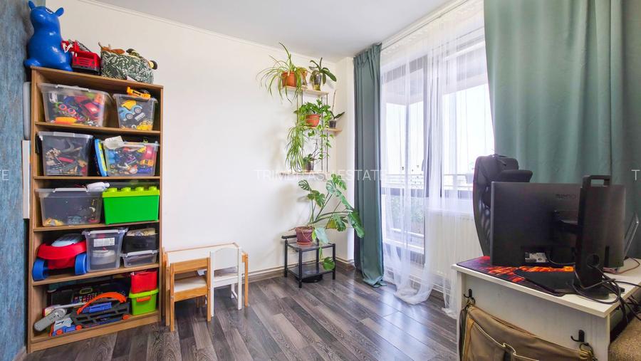 Apartament 2 camere Bragadiru Alunului, mobilat, balcon 19mp, parcare - 3