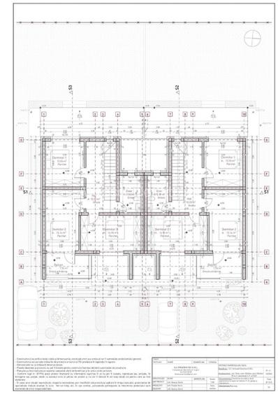Duplex 4 camere cu garaj integrat  - 11