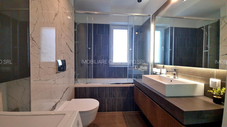APARTAMENT  2 CAMERE DECOMANDAT SUPRAFATA GENEROASA - MOBILAT UTILAT LUX - 12