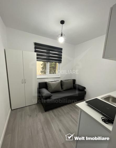 Garsoniera la etaj 3/4, Manastur, investitie, chirie 250 euro - 3