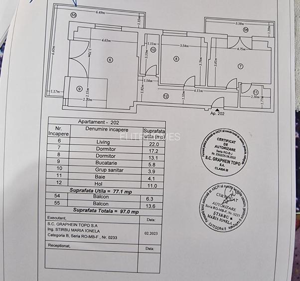 3 camere cu vedere frontală la lac / 3 room Apartment with Panoramic Lake View - 22